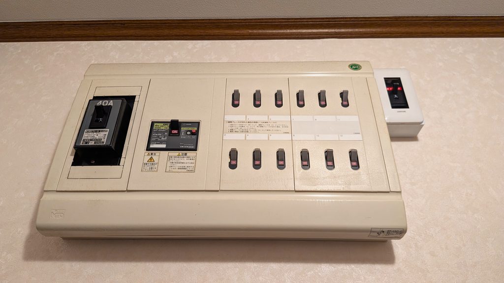 分電盤に近い場所
